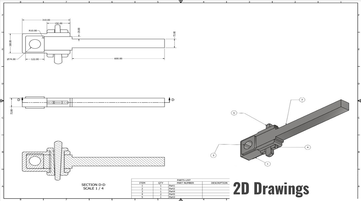 Outsourced CAD Services - From