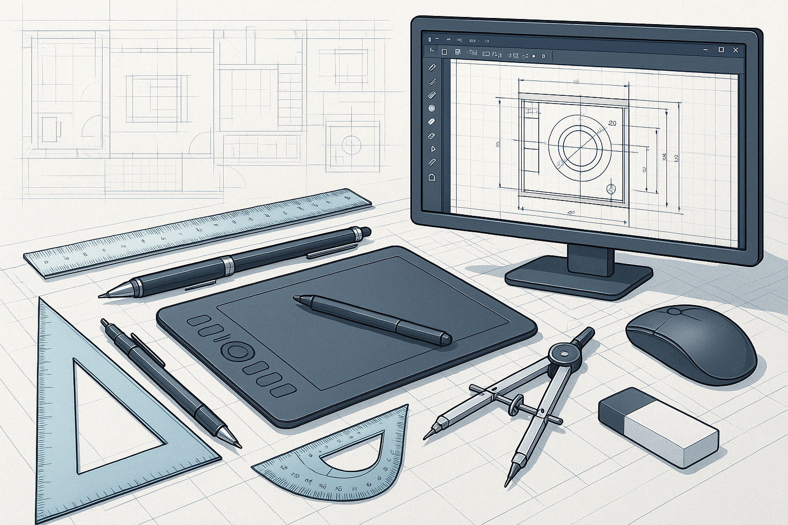 Drawing and Editing Tools: The Heart of 2D Drafting