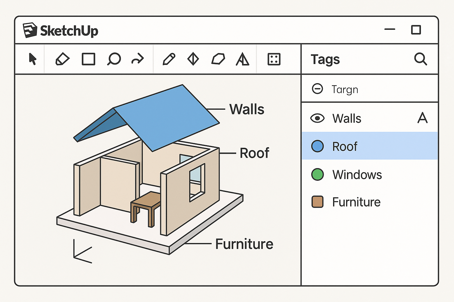 Working with layers and tags
